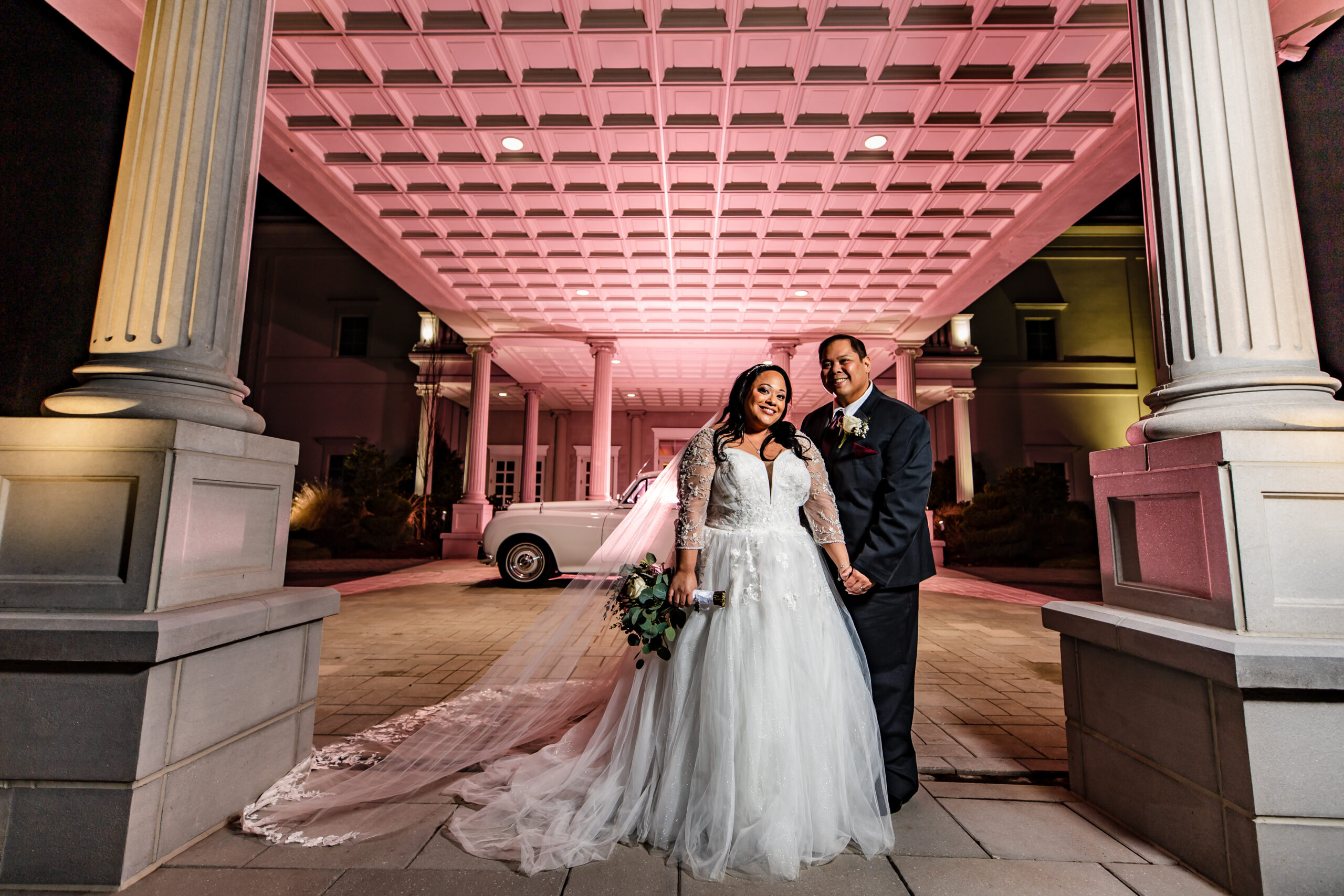 Ballroom wedding at the Palace at Somerset Park in NJ.