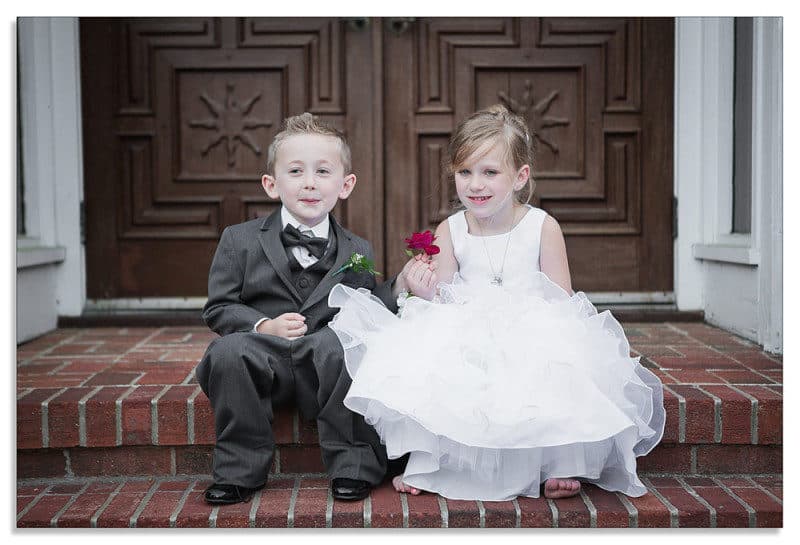Cute kids in NJ weddings