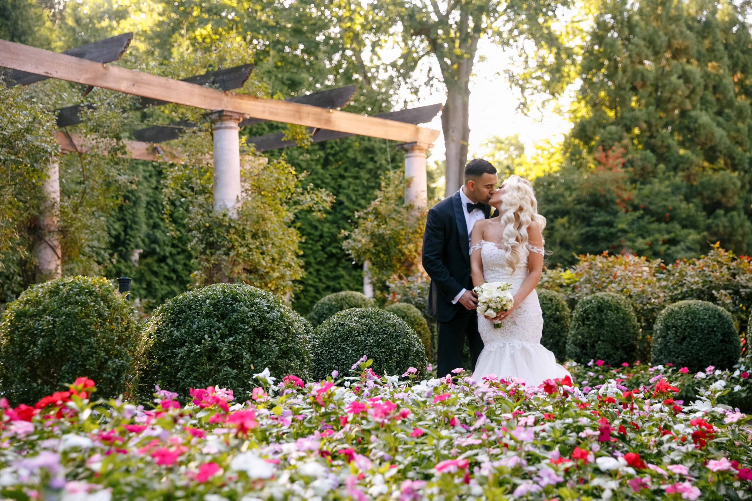 A wedding at the Estate at Florentine Gardens.