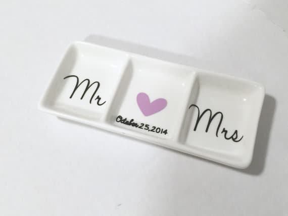 New Jersey Bride Ring Holder Etsy