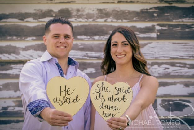 New Jersey Bride Michele and Kevin Engagement Story