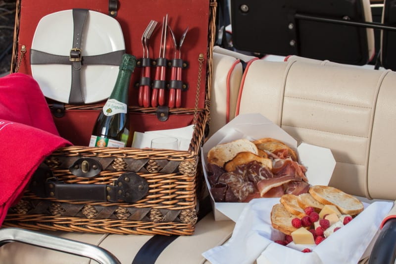 A New Twist on Wedding Guest Welcome Baskets: Picnic Baskets - New Jersey Bride