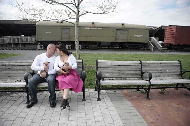 New Jersey Bride Megan and Stephan Engagement Story