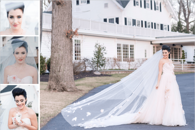 Veils at wedding