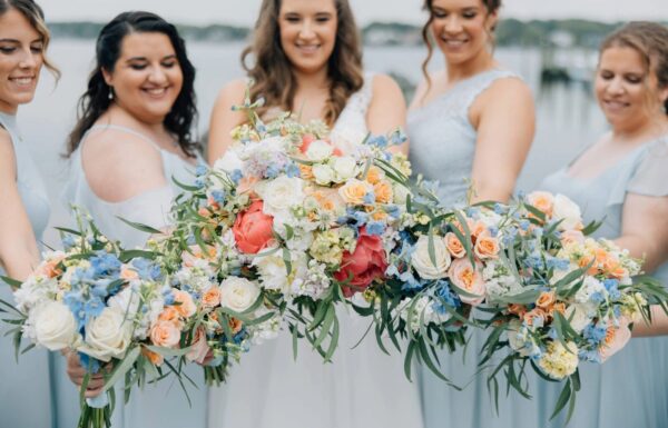 A ‘Springtime Pastels’ Wedding at the Shore