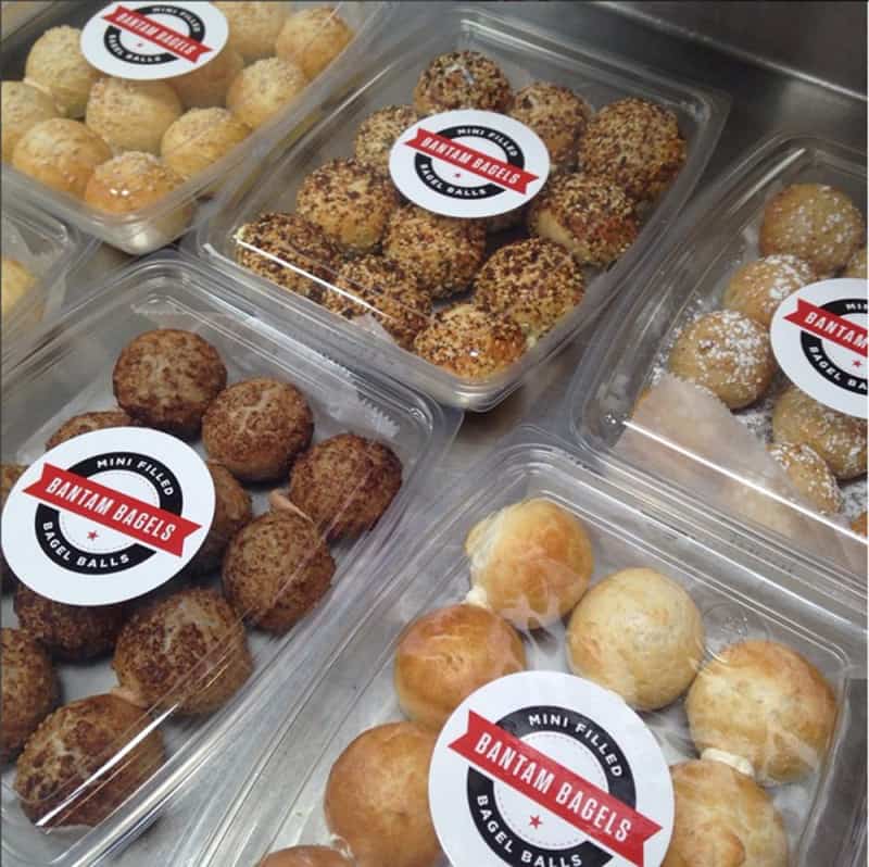 New Jersey Bride Mini Filled Bagels