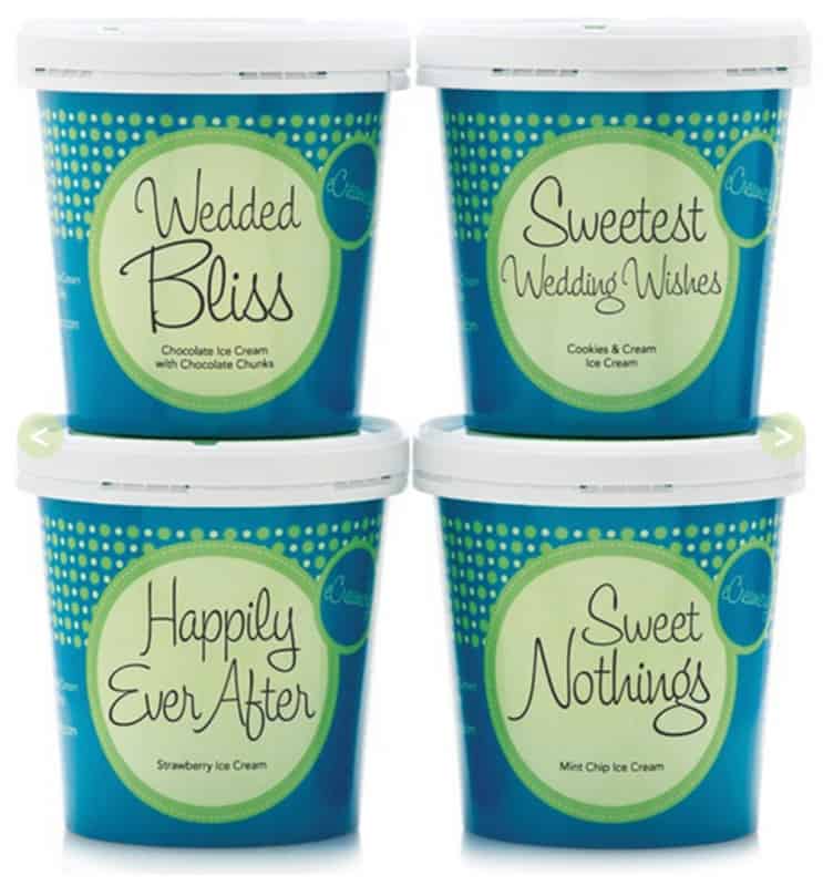 New Jersey Bride Wedding Blend Ice Cream Flavor