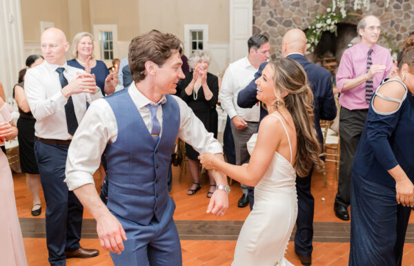 The wedding of Beautiful Shades of Ivory, Blush, Dusty Blue and Gold at This Ryland Inn Wedding Gallery 12