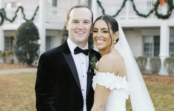 A Winter Wedding With a Very Merry Dance Floor