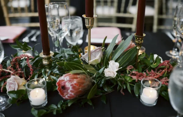A Gothic-Inspired Fall Wedding at Stone House