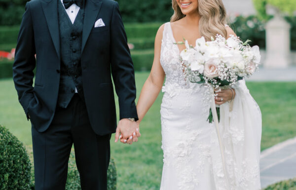 This Couple Felt Like Royalty on Their Wedding Day