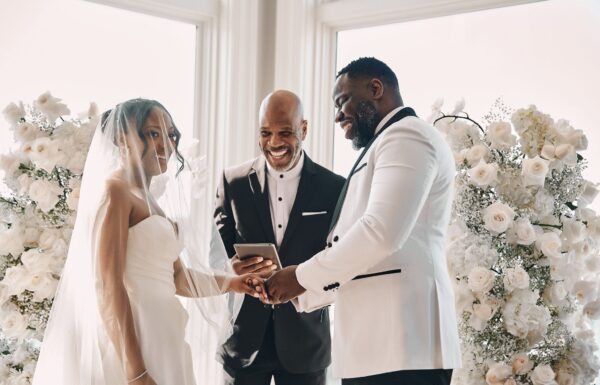 A Sophisticated Big Day With Sage Green Touches at The Shore