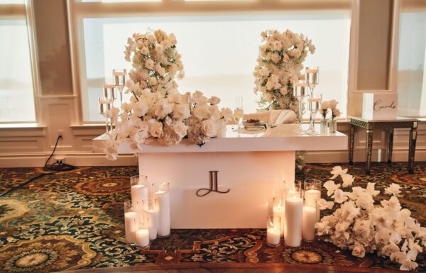 A Sophisticated Big Day With Sage Green Touches at The Shore