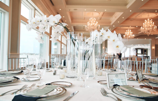 A Sophisticated Big Day With Sage Green Touches at The Shore