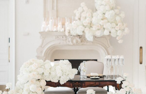 Tons of Gorgeous Florals and Personal Touches at This Park Château Wedding