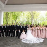 Bright Pink and White Florals Completed This Spring Wedding