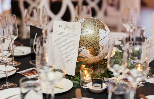 This Jet-Setting Couple Embraced a Love of Travel at Their Wedding
