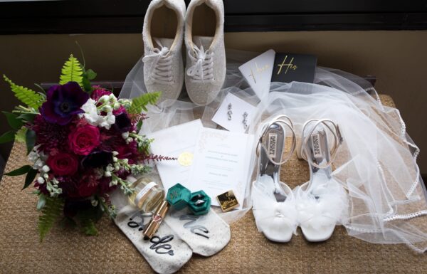 A Lovely Winter Wedding at an All-In-One Venue