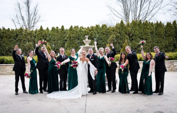 A Lovely Winter Wedding at an All-In-One Venue