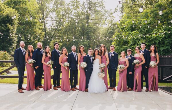 A Classic, Romantic Wedding Focused on Family and Faith