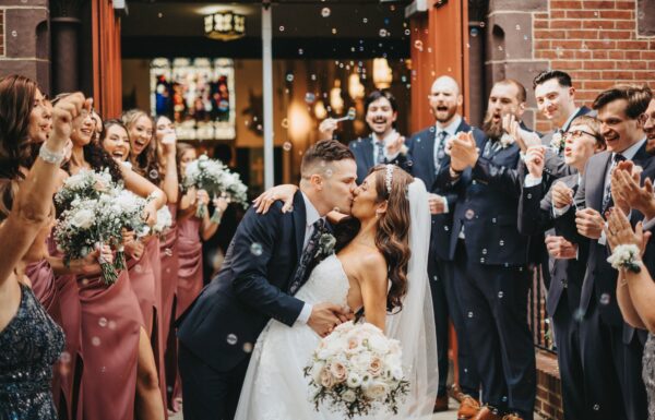 A Classic, Romantic Wedding Focused on Family and Faith