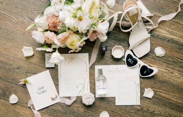 An Elegant Country Club Wedding with a Pastel Palette