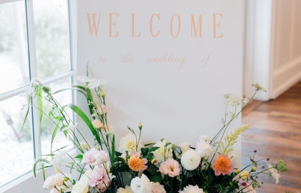 An Elegant Country Club Wedding with a Pastel Palette