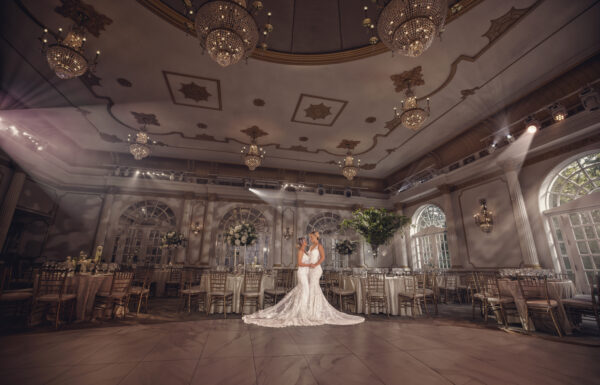 Ballroom wedding at Crystal Plaza in Livingston NJ.