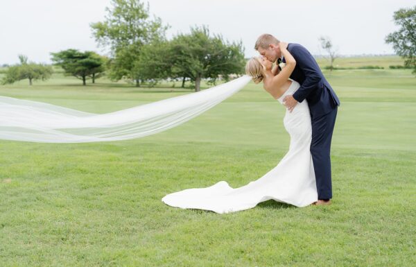 A Garden Party Wedding Complete With a ‘Please Be Seeded’ Seating Chart