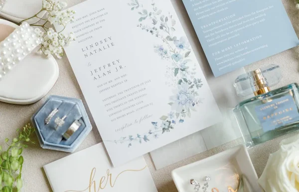 A Garden Party Wedding Complete With a ‘Please Be Seeded’ Seating Chart