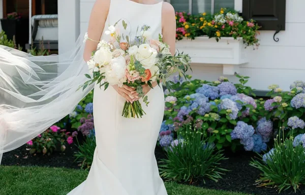 A Dreamy Waterfront Wedding With Sunset Details