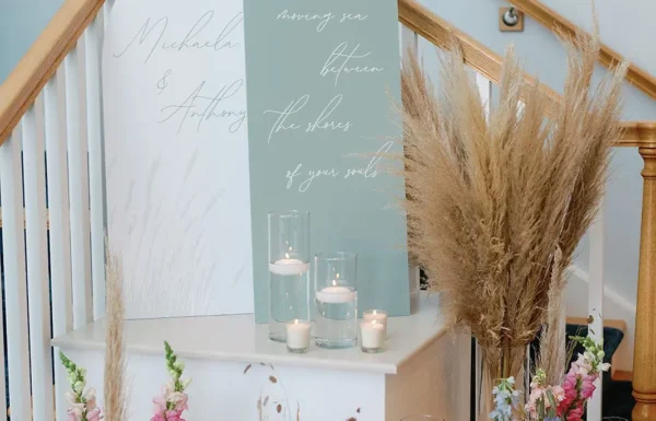 A Dreamy Waterfront Wedding With Sunset Details