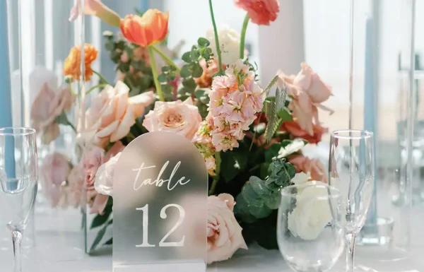 A Dreamy Waterfront Wedding With Sunset Details