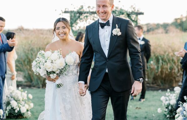 A Tented Vineyard Wedding With a Whimsical Aesthetic