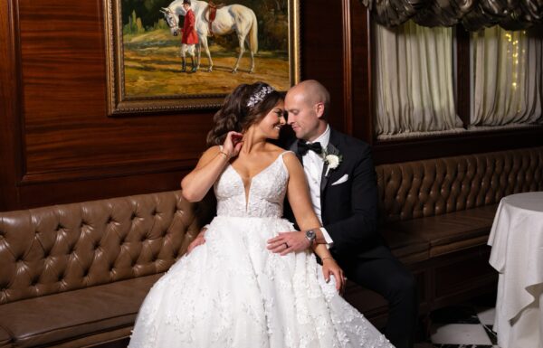 A Beautiful Big Day With Pops of Lavender and Deep Blue