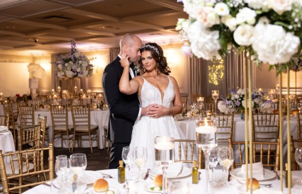 A Beautiful Big Day With Pops of Lavender and Deep Blue