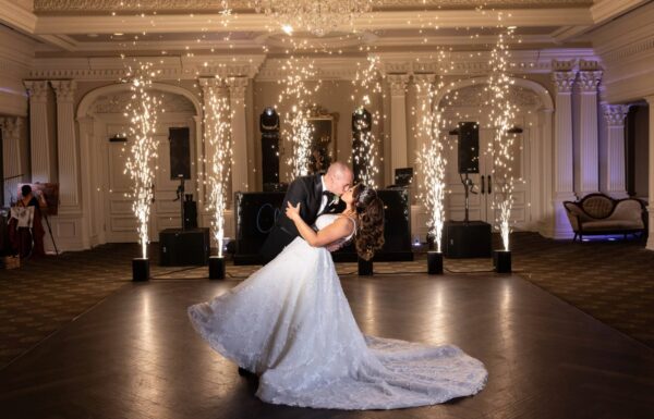 A Beautiful Big Day With Pops of Lavender and Deep Blue