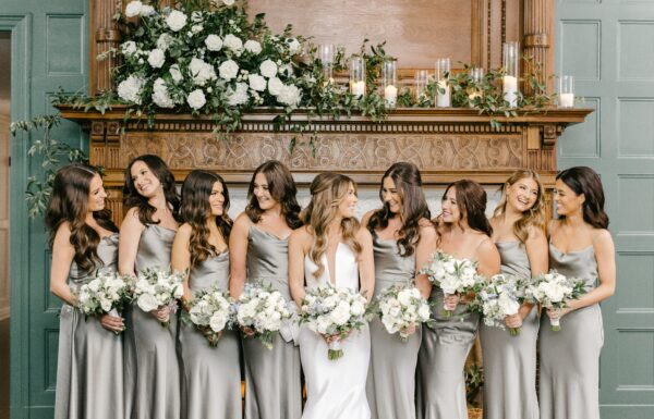 Rain at This Natirar Wedding Created a Dreamy Vibe and Gorgeous Photos