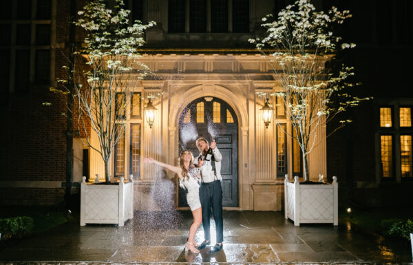 Rain at This Natirar Wedding Created a Dreamy Vibe and Gorgeous Photos