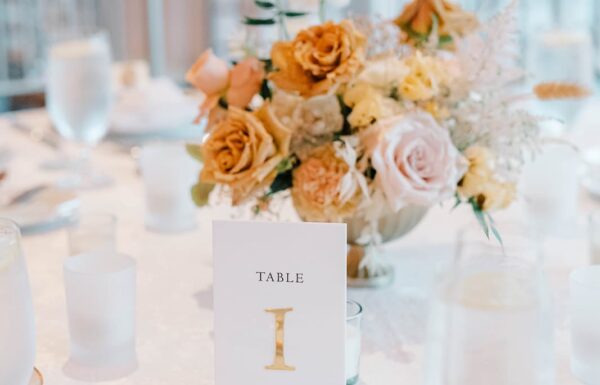 Soft Hues and Beautiful Florals at This Shore Wedding in the Fall