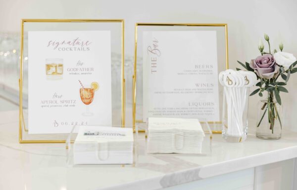 A Summer Winery Wedding with Touches of Pink