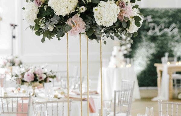 A Summer Winery Wedding with Touches of Pink