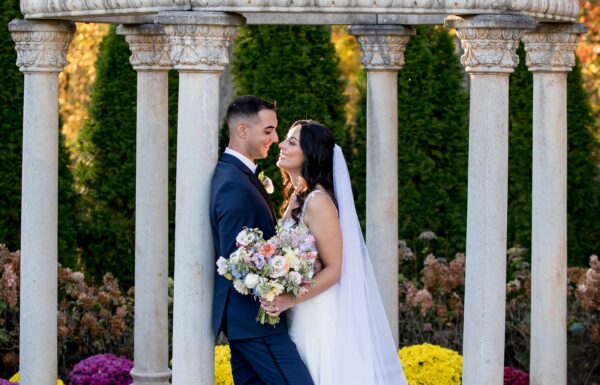 A Whimsical Garden-Themed Wedding With Butterfly Touches