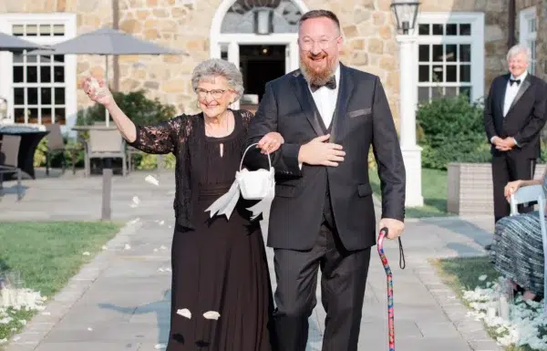 A Butterfly Release, Four Wedding Gowns & a Grandma Flower Girl on This Big Day