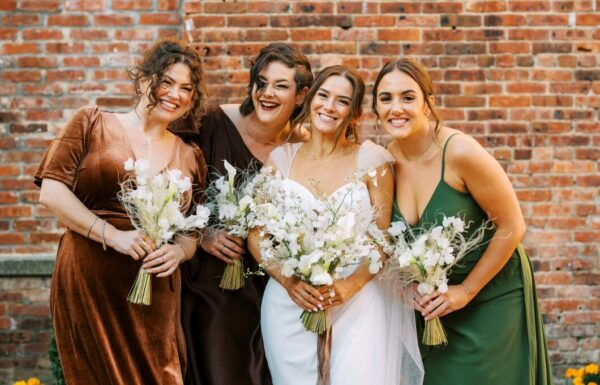 An Industrial Venue Plus Earth Tone Colors at This Fall Wedding