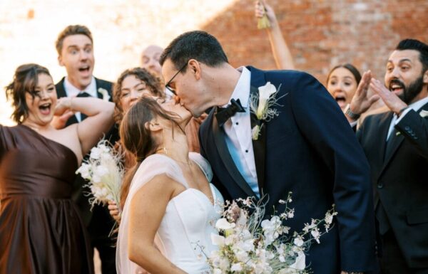 An Industrial Venue Plus Earth Tone Colors at This Fall Wedding