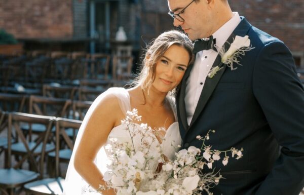 An Industrial Venue Plus Earth Tone Colors at This Fall Wedding