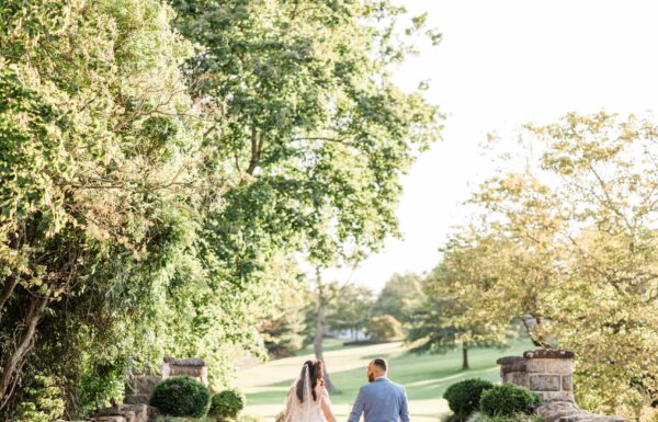 Gorgeous Sunset Views at This Brooklake Country Club Wedding
