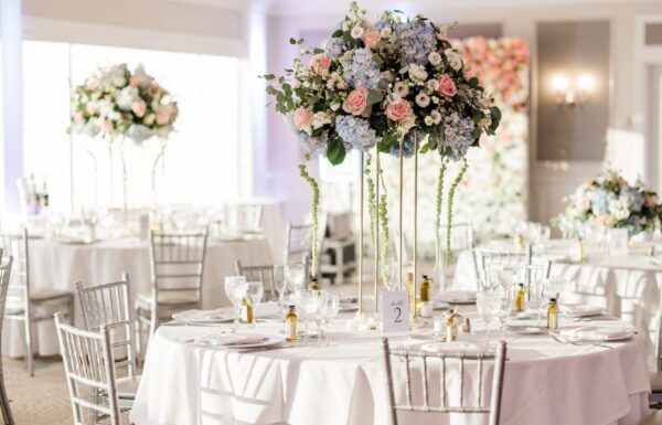 Gorgeous Sunset Views at This Brooklake Country Club Wedding