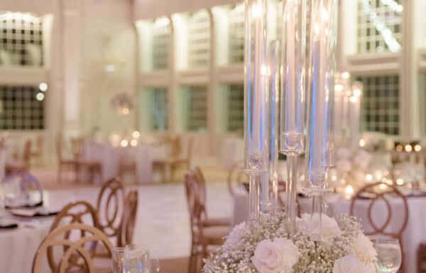 A Black-Tie Wedding With a Black, White & Gold Palette